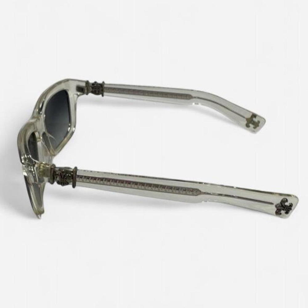 Rare Discontinued Authentic Chrome Hearts Clear Crystal My Dixadryll sunglasses